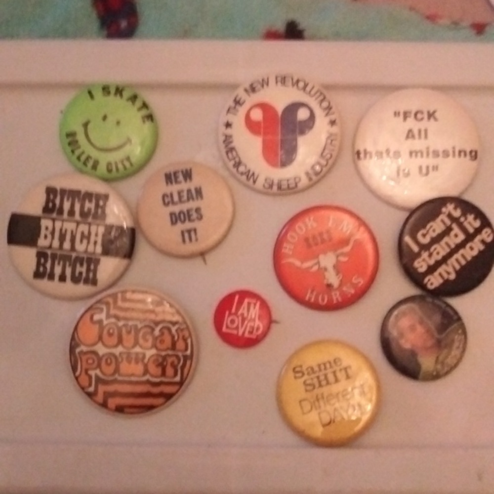 Button pins